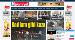 Desktop Screenshot of hakimiyetgazetesi.com